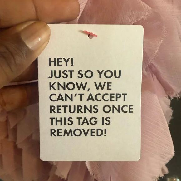 Pink Ruffled Fabric - Picture 3 of 6